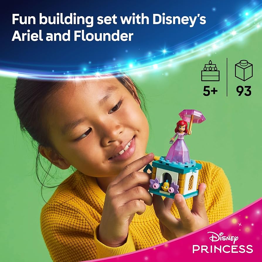 Amazon.com: LEGO Disney Princess Twirling Ariel Toy